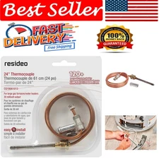 Universal 24-Inch Thermocouple - Reliable Replacement for Gas Heating Systems