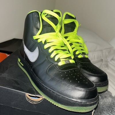 Size 12 - Nike Air Force 1 High Black Volt