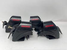 4 Yakima Double Cross Towers With Roof Rail Mounts W Locks No Keys 4 Yakima Double Cross Towers With Roof Rail Mounts W Locks No Keys