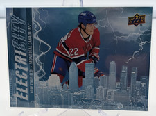 2024-25 Upper Deck Series 2 #EC-30 Cole Caufield Electricity Montreal Canadiens