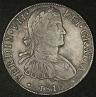 1810-Mo HJ MEXICO 8 REALES XF NICE COLOR & DETAILS — photo 1