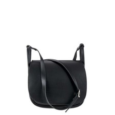 Ruitertassen Umhängetasche Leder Damen Jagdtasche Schultertasche Tasche schwarz