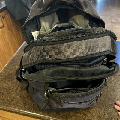 Samsonite 4 Zipper Backpack Great Condition!! Navy Blue and Black!