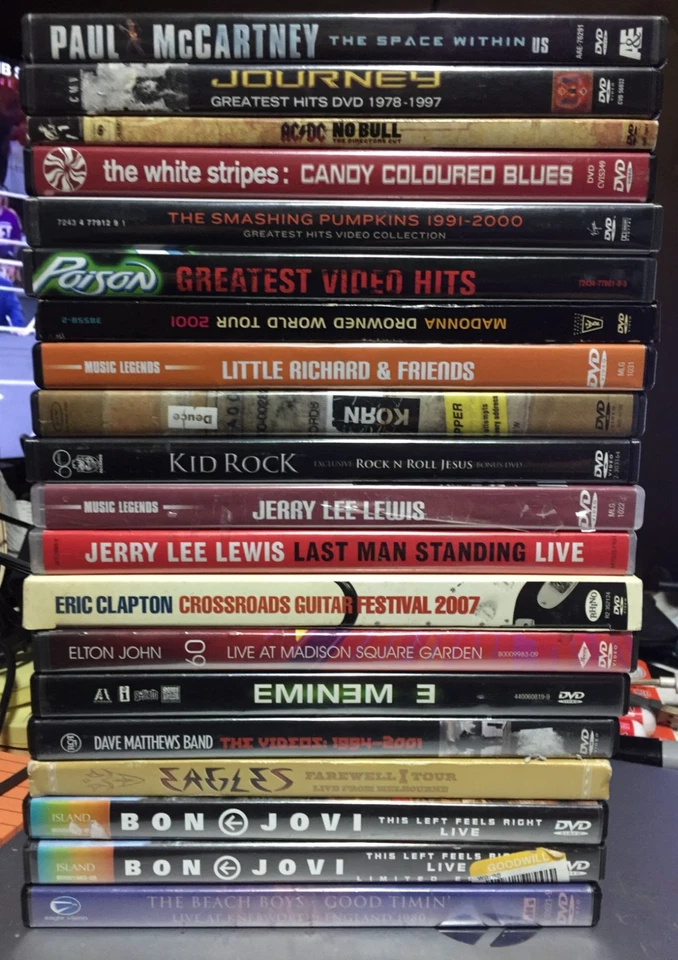 NEW TITLES ADDED Music & Concert DVDs - Buy more to get additional 20% discount - Image 2 of 4