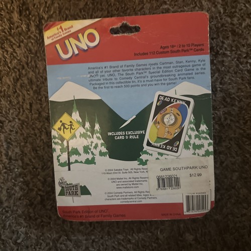 2004 Comedy Central South Park Special Edition UNO Card Game-brand new - Picture 2 of 3