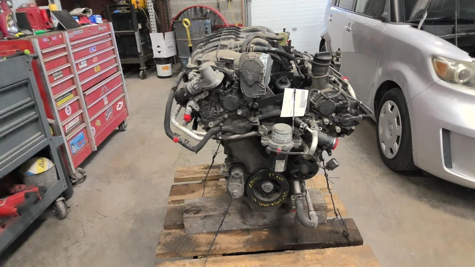 Used Engine Complete Assembly fits: 2017 Jeep Grand cherokee 3.6L VIN G 8th digi - Image 2 of 4