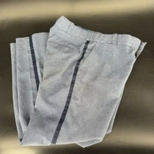 Flying Cross Pants Uniform Heather Blue Post Office 36X31 Trousers Fair Cond