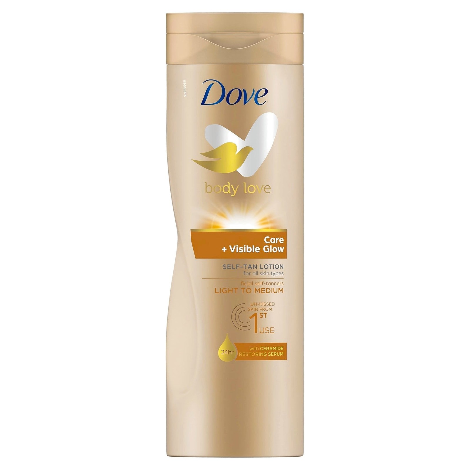 Dove Care + Visible Glow Self-Tan Lotion Light to Medium 250ml - Image 4
