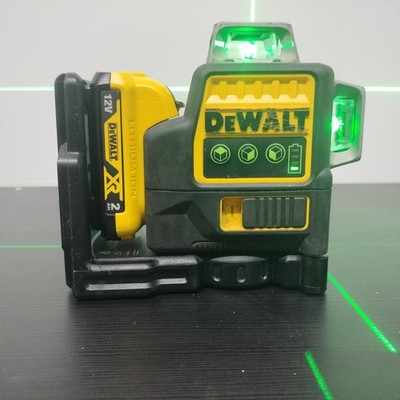 DeWalt DCE089G Green Laser Level 3 x 360° Fully Working Tested