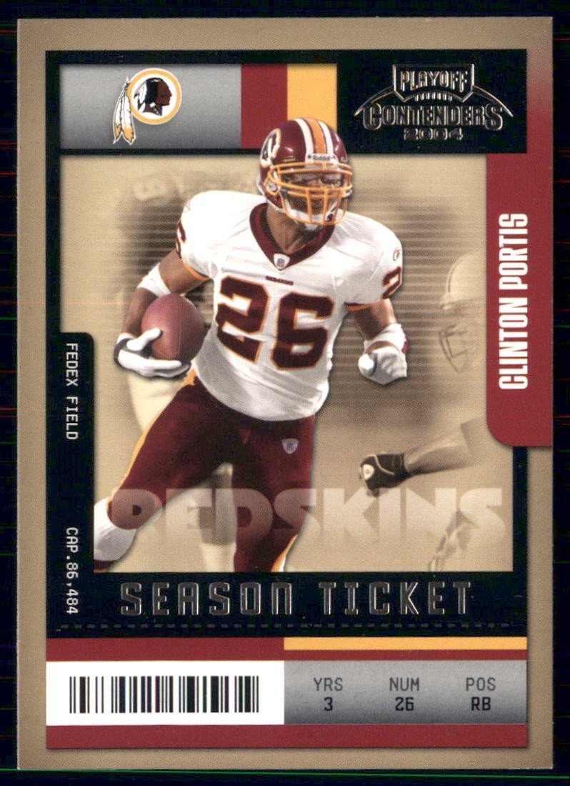 2004 Playoff Contenders - Clinton Portis #97