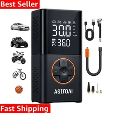 L7 Cordless Air Pump - 150 PSI, Digital Pressure Gauge & LED Light Included