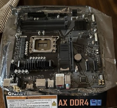 GIGABYTE B660M DS3H AX DDR4 MicroATX Motherboard Intel Socket 1700 Gaming