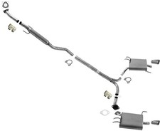 Dual Exhaust System Resonator And Mufflers For Acura Tsx 2.4l 2009 2012 2014