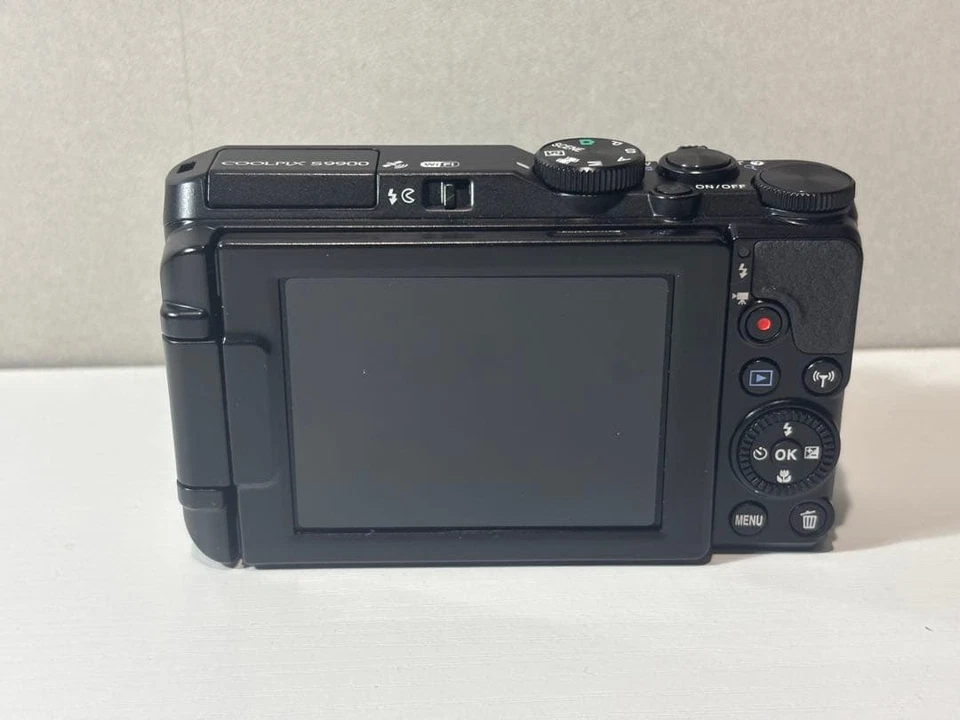 [BOX] Nikon Coolpix S9900 Black 16.0MP 30x Compact Digital Camera Used - Image 2 of 3