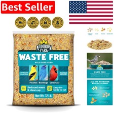 12 lb Wild Bird Seed   Shell-Free Blend with Sunflower  Peanuts