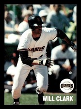 1991 Playball U.S.A. #91-43 Will Clark A040
