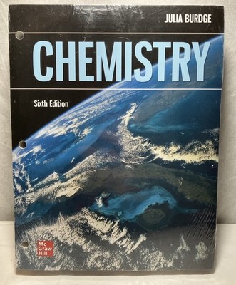 NEW & SEALED Loose Leaf for Chemistry Textbook by Julia Burdge 6th Edition 2022