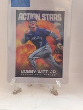 2023 Topps Chrome Update Series - Action Stars Bobby Witt Jr. #ASC-17 Royals