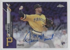 2020 Topps Chrome Rookie Purple Refractor 17/250 James Marvel #RA-JMA Auto 2f9