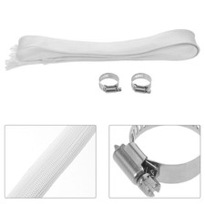 Insulated Hose Insulation Cover Exhaust Sleeve Car Wire Heat Fiberglass Tube