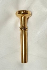 JETTONE DS D SEVERINSEN Trumpet mthp 28 throat SATIN GOLD PLATE Ratzenberger