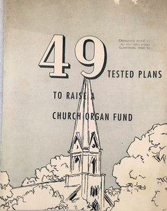 Vintage 1949 Hammond Organ Brochure 49 Tested Plans Church Fundraiser Creighton