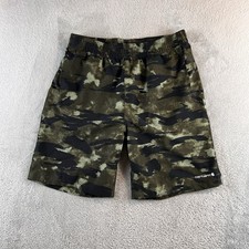 Carhartt Boys' Rugged Flex Ripstop Work Shorts, Blind Fatigue Camo, XL 18-20