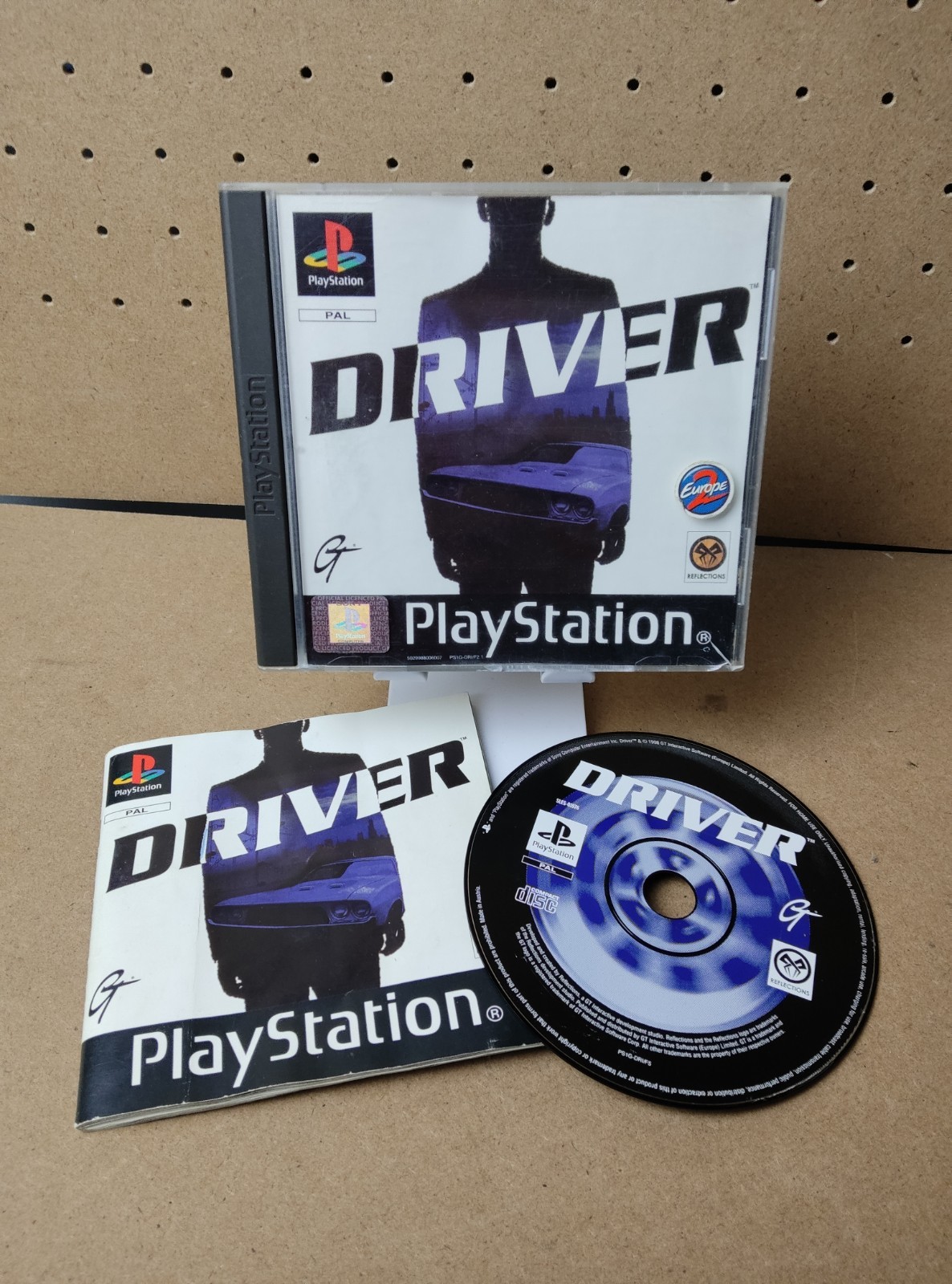 Driver Ps1 Jeu Jeux Sony Playstation 1