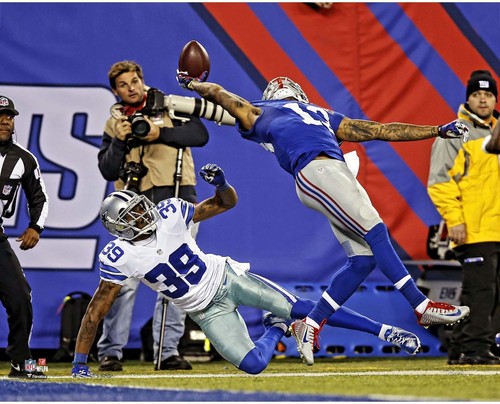 Odell Beckham Jr. New York Giants Unsigned One Handed Catch Photo