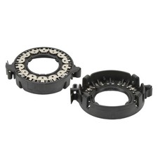 D1S Headlight Bulb Holder 63117162087 Exquisite Details Black Headlight Ring