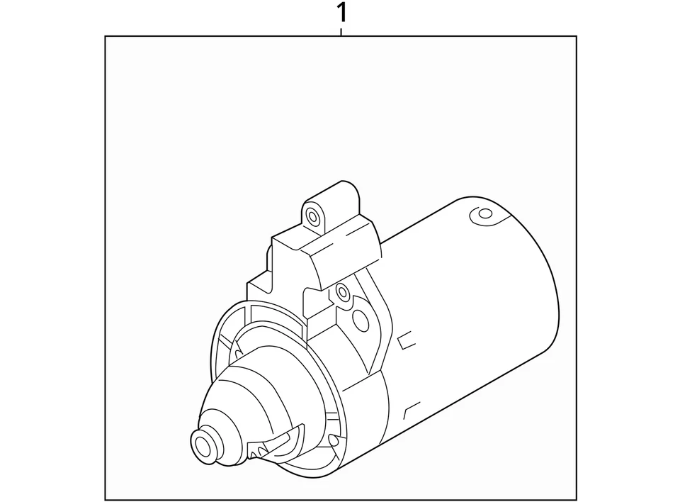 Motor De Arranque Para AUDI SQ5 766042 18-21 Foto 4 de 4