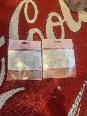 2 NEW 6 Count Of I Do Balloons For Bridal Shower Or Wedding New Gold And White