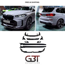 BODY KIT AERO BODY GLANZ SCHWARZ PASST FÜR BMW X5 G05 LCI 2023+ M PERFORMANCE M SPORT