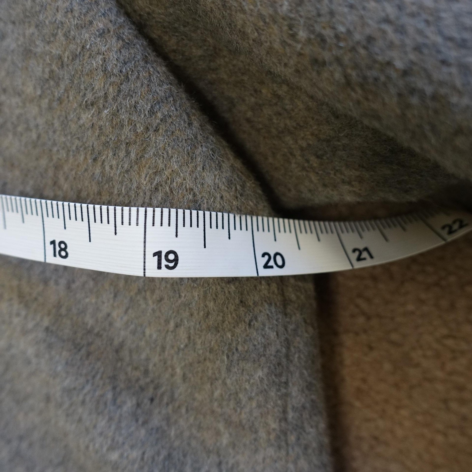 Zara Basic Coat Womens Medium Gray Wool Blend Lon… - image 12