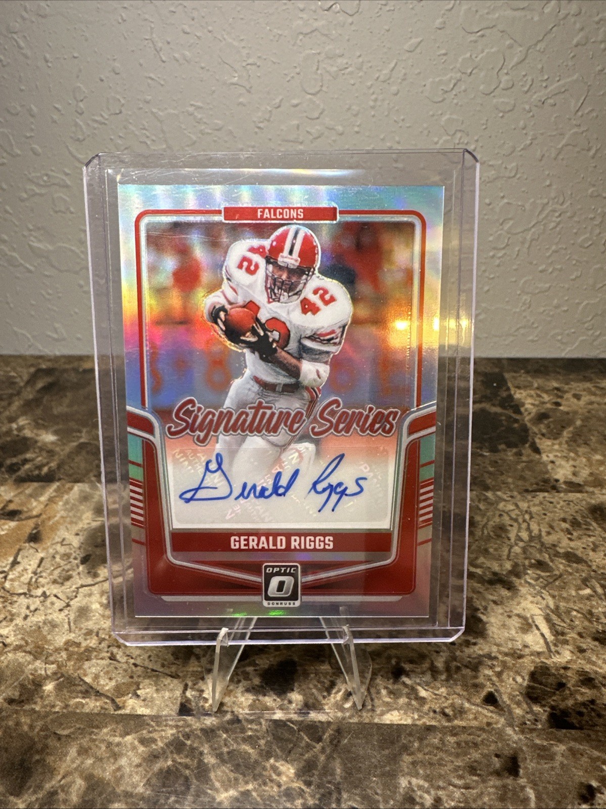 2024 Panini Donruss Optic - Signature Series Holo Gerald Riggs #SSH-GRS (AU)