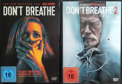 Don't Breathe 1+2 DVD Effektvoller Horrorthriller v Fede Alvarez (Alien Romulus)