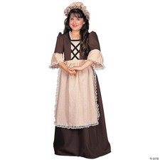 COLONIAL GIRL CHILD SMALL - Halloween Costume Dress Up Party Outfit