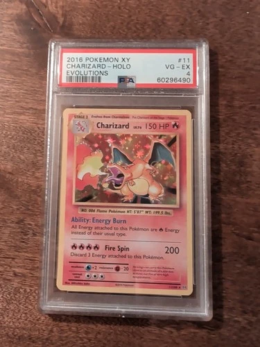 Evolutions 2016 Charizard Holo PSA 4 11/108