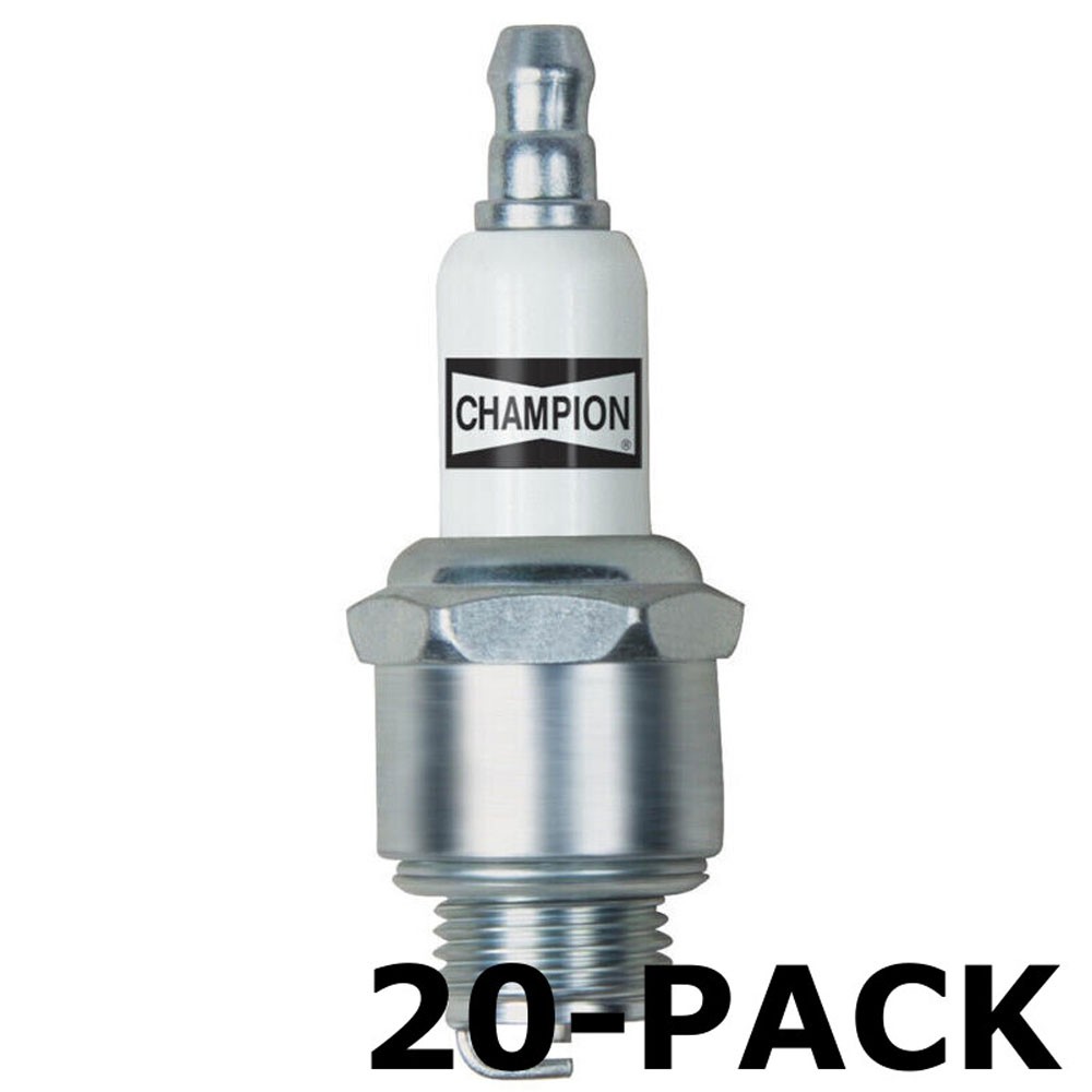 Champion Spark Plug 868-1 20pk Copper Plus 14mm 9.5mm Small Engine Resistor
