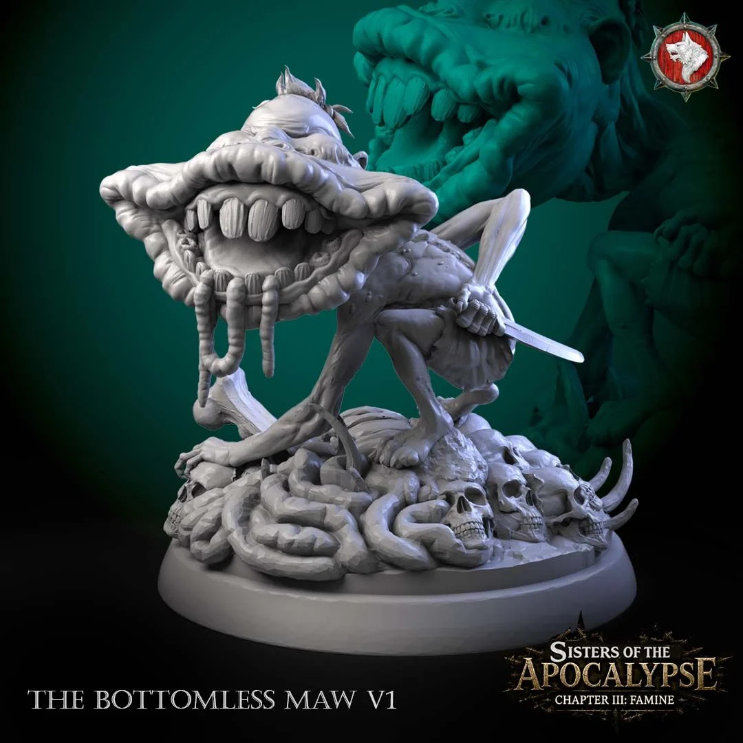 The Bottomless Maw - 32mm Resin Tabletop Miniature | eBay