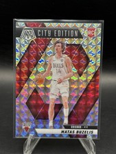 2024 Mosaic Matas Buzelis Rookie Mosaic City Edition #273 Bulls Silver Prizm
