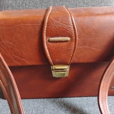 Vintage Camera Case w/ Strap, Soft Leather-like design