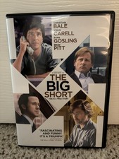 The Big Short 2015, DVD Bale, Pitt, Gosling - True Story - Like New