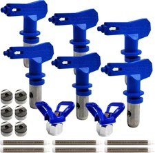 14Pcs Reversible Spray Paint Nozzle Tips, Airless Sprayer Guns, with... 