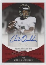 2022 Sage Aspire Red Chris Oladokun #ASP-CO2 Auto 0m89