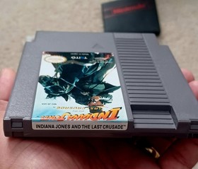 NES Indiana Jones e l'ultima crociata TAITO completo.
