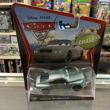 Disney Pixar Cars 2 Chase Prince Wheeliam Retro Diecast New Sealed Diecast Car