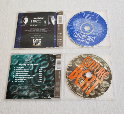 Culture Beat Dance Electronic Musik CD Crying in the Rain & Anything
