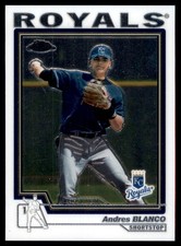 2004 Topps Traded and Rookies - Andres Blanco #T114 (RC)