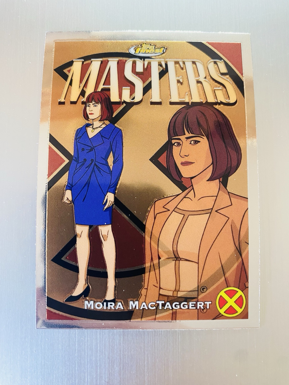 Moira MacTaggert 2025 Topps Finest X-Men '97 Masters #42 Common Bronze